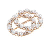 LIOOBO 2pcs Rhinestone Scarf Rings Clips Fashion Alloy Shirt Tie Holders for Women Durable and Stylish Scarves Buckles for Neckerchiefs Easy Application for Any Outfit