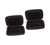 LIOOBO 2pcs Wireless Mic Storage Case Compatible with Rode Wireless Microphone Durable Protection for Microphone and Accessories Organized Carrying for Travel and Storage