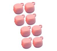 LIOOBO 2sets Pacifier Holder Storage Container Pacifier Box Colors Compact Portable Design for Travel Food Grade Plastic Safe for Newborns for Parents Color 4pcs*2