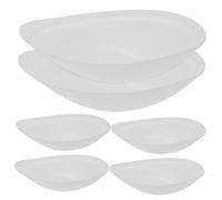 LIOOBO 3 Pairs Push up Bra Inserts Pads Sponge Padded for Women Sports and Bikini White l Size