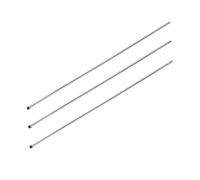 LIOOBO 3 Sets Soccer Table Pole Replacement Foosball Table Steel Rods With Caps Desk Soccer Machine Repair Parts For Home Entertainment And Team-building Activities