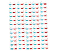 LIOOBO 30 Pack Cardboard 3D Glasses for Movies & Games - Lightweight Anaglyph Glasses for & Adults - Perfect for Outdoor Events Parties & Family Fun Activities