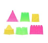 LIOOBO 30pcs Castle Mold Set Creative Sand Play for Indoor Outdoor Castle Building Molds Promotes Imagination Social Skills Random Colors Random Color