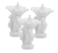 LIOOBO 3pcs Dollhouse Fountain Props DIY Architectural Scene Accessories for Garden Micro Landscape Unique Sand Table Decor Enhancing Realism and Creativity