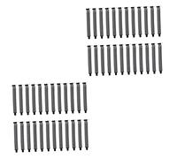 LIOOBO 40pcs Metal Mesh Pci Slot Cover for Computer Chassis Chassis Bits Block Cooling Fan Case Blanking Plate Black Mesh Design for Case Fans and Ventilation