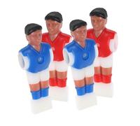 LIOOBO 4pcs Football Doll on The Table Guys Replacement Football Dummy Replacement Foosball Player for Men Soccer