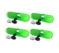 LIOOBO 4pcs Garden Sprayer Nozzles Fan Shaped Cone Spray Tips with Windproof Shield for Precise Wide and Even Agricultural Spraying Accessories