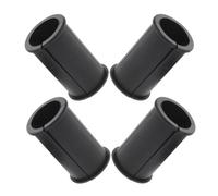 LIOOBO 4pcs Rubber Microphone Shock Mount Sleeves with Noise Reduction Mic Gasket Anti-slip Mic Rubber Cover for Camera Microphone Rod Holder Protection