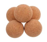 LIOOBO 5pcs Lightweight Cork Foosball Balls Durable Table Soccer Accessories for Replacement Family and Friends Enhance Your Game Experience