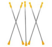 LIOOBO 5pcs Stainless Steel Telescopic Garden Sprayer Wands Extension Rods for Agricultural and Orchard Use Long Rechargeable Sprayer Poles Compatible Electric