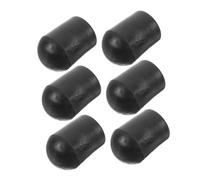 LIOOBO 6PCS Double Bass Endpin Rubber Tips Non Slip Protector Pads for Cello Endpin Accessories Enhance Sound Resonance Travel Friendly Instrument Parts