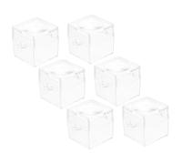 LIOOBO 6pcs Transparent Insect Observation Boxes Magnifying Containers with Portable Design for Educational Exploration and Cognitive Development
