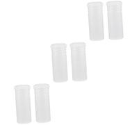 LIOOBO 6pcs Travel Shaving Brush Brush Stand Bowl Holder Container Box for Salon Shop Lightweight Compact Random Style