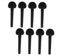 LIOOBO 8pcs Wooden Violin Tuning Pegs with Fish Eye for Replacement and Repair Stable Sound and Material Compatible with Violin Models for Performances and Daily Practice