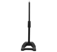 LIOOBO Adjustable Metal Microphone Stand for Desk Mic Arm Desk Mount Noise Reduction Base Weighted Base