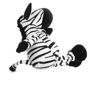 LIOOBO Adorable Plush Zebra Stuffed Soft Knit Animal for Boys Cuddly Sleep Companion Birthday Gift Lightweight and Realistic Design for Home and Travel