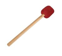 LIOOBO Bass Drum Mallet Stick with Non-slip Beech Wood Handle Lightweight Percussion Instrument Accessory for Bands and Performers Portable Classic Drumstick for Adults