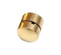 LIOOBO Brass Violoncello Wolf Tone Mute Cylindrical Cello Instrument Accessory Suppressor for Orchestra Strings