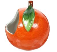 LIOOBO Ceramic to Hamster Orange Nest Small Sleeping Bed for Multi-purpose Cooling Easy Wash Creative Design Pets Pet Suitable for Travel