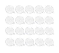 LIOOBO Clear Christmas Baubles to Fill 20pcs Fillable Bauble Christmas Clear DIY Plastic Fillable Ornaments Ball 4cm