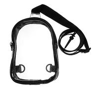LIOOBO Clear Fanny Pack Fashionable Crossbody Bag for Outdoor Adventures Running Travel Festivals Shoulder Bag for Stadiums Concerts