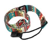 LIOOBO Comfortable Shoulder Strap with Double Hook Structure No Punching Ukulele Strap Stable and Reverse Force Design, Cloth and Plastic Material for Playing Instruments