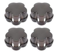 LIOOBO Covers Guards Knob Oven 4pcs Plastic Childproof to Stove Install Easy Gas Stove Safety Protector Prevent Fire for Residential Kitchen