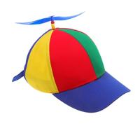 LIOOBO Detachable Bamboo Dragonfly Baseball Hat for Ages Blue Brim Hip-hop Cap with Peaked Summer Design Lightweight Outdoor Sunscreen Fashion Hat for Boys