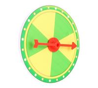 LIOOBO DIY Small Prize Wheel Hanging Lottery Turntable Plastic Spin Wheel for Party Raffles Teaching Activities Game Prop
