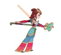 LIOOBO DIY Traditional Shadow Puppet Play Chinese Hand Puppets for Shadow Theatre Craft Lightweight and Easy to Use for Cultural Education and Decorative Collectibles