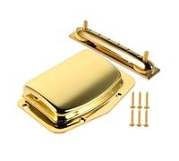 LIOOBO Electric Guitar Bridge Cover Adjustable Protective Plate for Bass and Electric Guitar Durable Material Comprehensive Shielding Easy Installation for Daily Maintenance