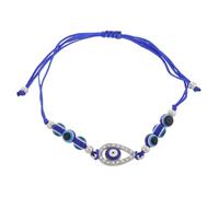 LIOOBO Evil Eye Beaded Bracelet for Men and Women Vintage Wristband Amulet for Luck and Protection Unique Handmade Jewelry for Fashionable Wear Durable and Versatile Design