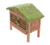 LIOOBO Farm Playset Chicken Coop Toy Mini Fence and Barnyard Figures for Toddlers Educational Interactive Farm Animal Set for Kids Learning and Pretend Play