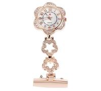 LIOOBO Fashion Nurse Watch Rose Gold Quartz Pocket Watch Student Nurse Essentials