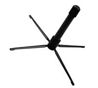 LIOOBO Foldable Flute Stand Desktop Holder Portable Clarinet Rack Compact Instrument Display for Home and Retail Use