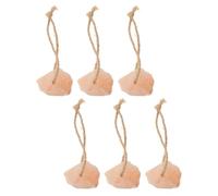LIOOBO Guinea Pig Salt Lick Block 6Pcs Natural Mineral Chews Immune Support for Rabbits and Small Animals