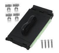 LIOOBO Guitar String Cleaner Prevents Rust with and Fretboard Cleaner Kit Guitar Care Tool Set Plastic Metal and Fluff Materials Easy to Put and Take off Lightweight for Acoustic