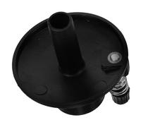 LIOOBO Hi-hat Cymbal Base Holder with Felt Pad Plastic Hi Hat Cymbal Support Part for Drum Set Accessory Compatible for Jazz and Rock Drums