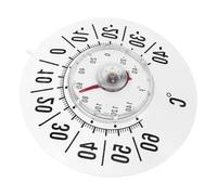 LIOOBO High Precision Indoor Outdoor Temperature Gauge with Large Strong Suction Cup Portable Small for Nursery Rooms and Home Window Use