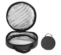LIOOBO Insulated Oxford Fabric Cooling Neck Wrap Bag with Silver Heat-reflective Layer for Neck Cooling Devices, Reusable Ice Pack Storage Case with Versatile Storage for Outdoor