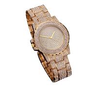 LIOOBO Lady Quartz Watch Full Steel Band Elegant Business Wristwatch for Women Stylish Casual Timepiece