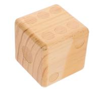 LIOOBO Large Wooden Dice Game Prop Giant Outdoor Lawn Game for Parties Family Gatherings and Festivals Safe Wood Material for Fun and Entertaining Activities