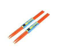 LIOOBO Maple Drumsticks 5a Orange Wood Percussion Sticks 4pcs Set for Musicians and Drum Accessories