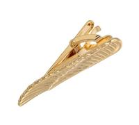 LIOOBO Men's Clip Business Necktie Clip Unique Stylish Design Lightweight for Formal Events Wedding Classic Men's Jewelry Accessory