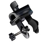 LIOOBO Microphone Boom Arm Desk Mount Clamp with Rotatable Ergonomic Knob Adjustable Mic Stand Clip for Studio Recording Podcasting Streaming and Live Performances