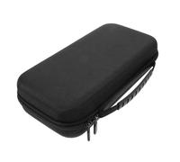 LIOOBO Microphone Carrying Case Dual Wireless Microphones Storage Box Organizer for Receivers Batteries and Cables for Recording and Presentations