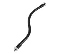 LIOOBO Microphone Stand Extension Hose Adjustable Flexible Connector for Recording Streaming Mic Stand Goose Neck Metal Tube Mic Holder Adapter Rotatable Clip for Photo and Live