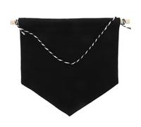 LIOOBO Pin Badge Display Case Blank Wall Canvas Banner Pennant Hanging Kids Ordic Style Pennant Banner Wall Hanging Brooch Display Pendant Badge Flag Plain Blank Canvas Storage (Black S)