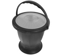 LIOOBO Portable Adult Spittoon Urinal with Lid Durable Chamber Pot for Elderly and Pregnant Women Easy to Clean and Maintain for Home Use and Travel