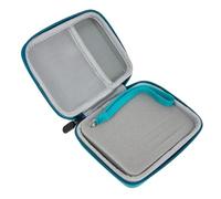 LIOOBO Portable Guitar Pick Organizing Bag Eva Storage Case with Unique Style and Green Colour, Suitable for Storing Guitar Picks, for Musicians the Go